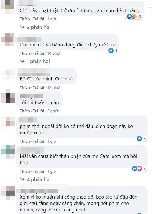 Nhiều khán giả không hài lòng về cái kết của phim cũng như nhân vật Trúc do Thùy Dương thủ vai. Ảnh: Chụp màn hình Nhiều khán giả không hài lòng về cái kết của phim cũng như nhân vật Trúc do Thùy Dương thủ vai. Ảnh: Chụp màn hình