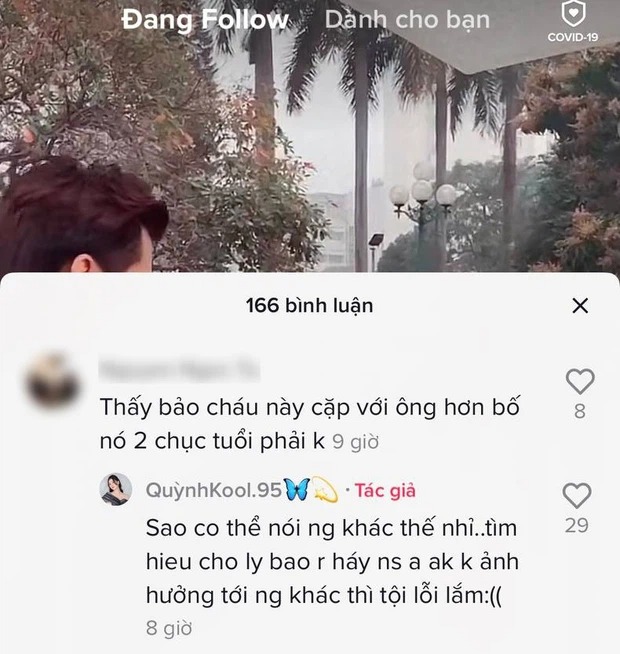 Quỳnh Kool đanh thép đáp trả trước lời đồn đại không hay về mình. Ảnh: TikTok Quỳnh Kool đanh thép đáp trả trước lời đồn đại không hay về mình. Ảnh: TikTok