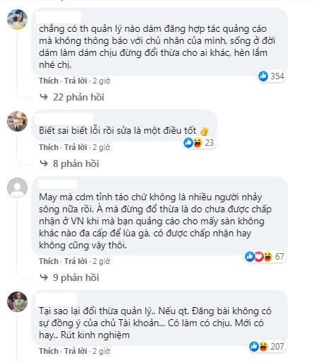 Nhiều ý kiến trái chiều từ phía CDM. Ảnh: FBNV Nhiều ý kiến trái chiều từ phía CDM. Ảnh: FBNV