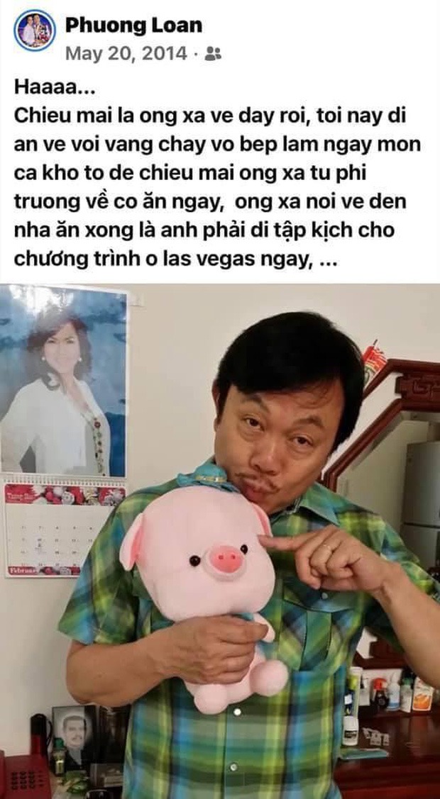 Kỷ niệm ngày này năm xưa của ca sĩ Phương Loan với ông xã Chí Tài khiến bao người nghẹn ngào. Ảnh: FBNV Kỷ niệm ngày này năm xưa của ca sĩ Phương Loan với ông xã Chí Tài khiến bao người nghẹn ngào. Ảnh: FBNV