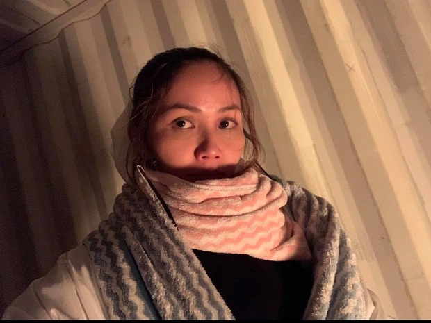 Hình ảnh tiều tụy gây xôn xao của H'Hen Niê. Ảnh: FBNV