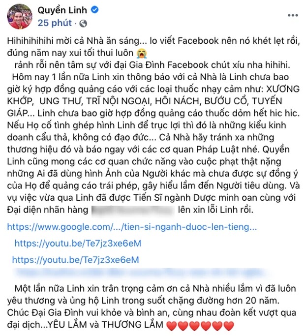 Tin sao Việt 1/6: Hoài Linh trao tiền từ thiện ở Quảng Trị, Quyền Linh lên tiếng vì bị kẻ xấu lợi dụng Tin sao Việt 1/6: Hoài Linh trao tiền từ thiện ở Quảng Trị, Quyền Linh lên tiếng vì bị kẻ xấu lợi dụng