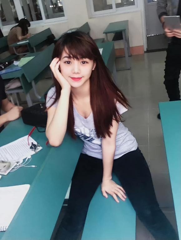 Quỳnh Kool khi còn là sinh viên. Ảnh: FBNV Quỳnh Kool khi còn là sinh viên. Ảnh: FBNV