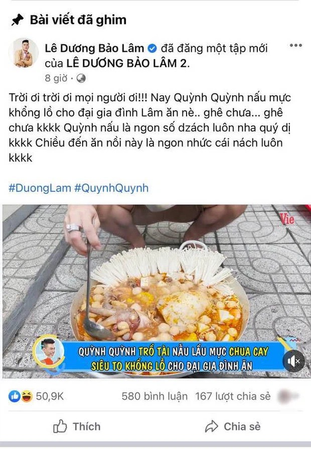 Lê Dương Bảo Lâm nhanh chóng có động thái giữa lúc bà xã bị xử phạt vì vi phạm kinh doanh 3 Lê Dương Bảo Lâm nhanh chóng có động thái giữa lúc bà xã bị xử phạt vì vi phạm kinh doanh 3