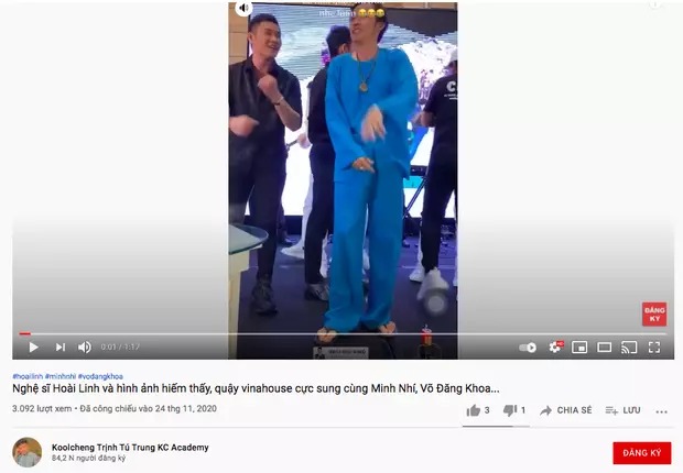 Video này thực chất được đăng tải 1 tháng sau khi nam danh hài thực hiện xạ trị. Ảnh: Internet Video này thực chất được đăng tải 1 tháng sau khi nam danh hài thực hiện xạ trị. Ảnh: Internet