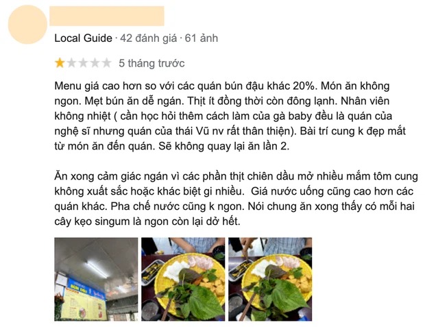 Mạc Văn Khoa bị tố bán bún đậu kém vệ sinh với mức giá cao ngất ngưởng 6 Mạc Văn Khoa bị tố bán bún đậu kém vệ sinh với mức giá cao ngất ngưởng 6