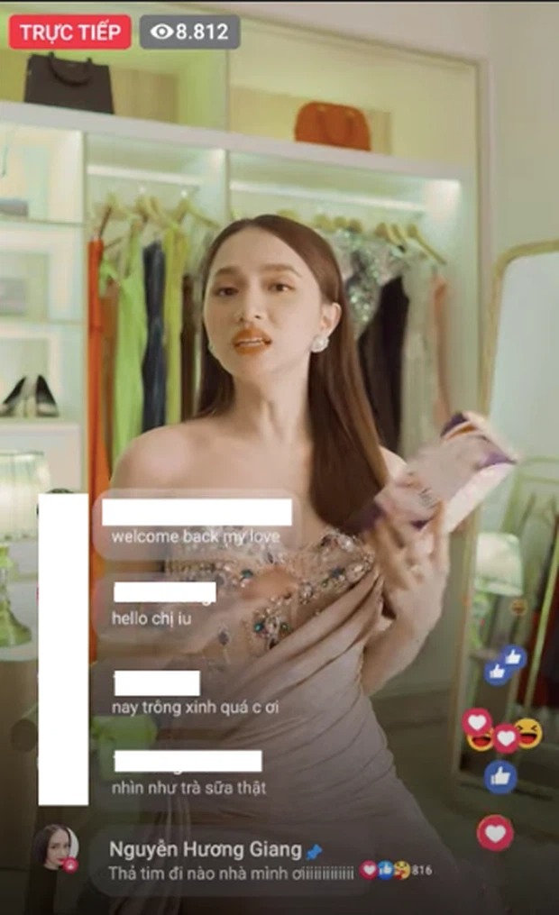 Hương Giang cũng là nữ nghệ sĩ đã từng quảng cáo cho sản phẩm sai phạm nhưng hiện cô vẫn chưa lên tiếng. Ảnh: Chụp màn hình Hương Giang cũng là nữ nghệ sĩ đã từng quảng cáo cho sản phẩm sai phạm nhưng hiện cô vẫn chưa lên tiếng. Ảnh: Chụp màn hình