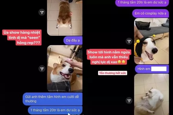 Đoan Minh '12 mối tình' công khai tin nhắn 'ép giá', gửi hình đủ tư thế cho sugar daddy 3 Đoan Minh '12 mối tình' công khai tin nhắn 'ép giá', gửi hình đủ tư thế cho sugar daddy 3