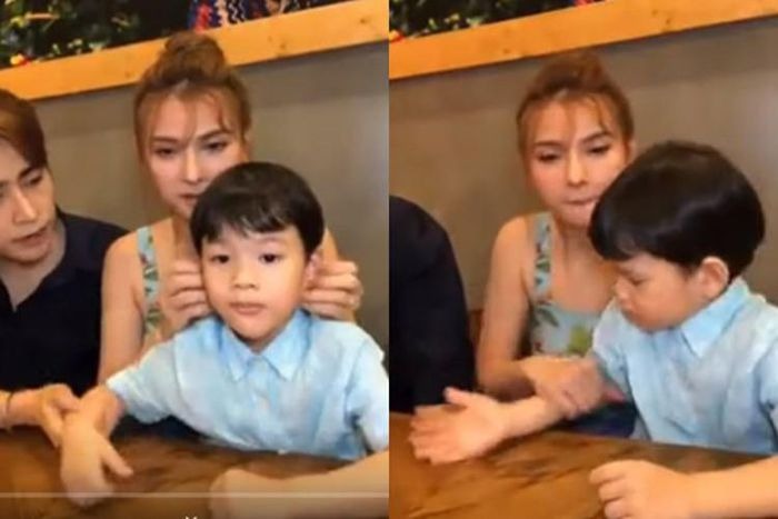 Chồng Thu Thủy lộ hình đáng chú ý với con riêng của vợ sau 2 năm vướng nghi vấn ngược đãi 4 Chồng Thu Thủy lộ hình đáng chú ý với con riêng của vợ sau 2 năm vướng nghi vấn ngược đãi 4