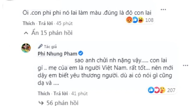 Phi Nhung đanh thép đáp trả antifan. Ahr: FBNV Phi Nhung đanh thép đáp trả antifan. Ahr: FBNV
