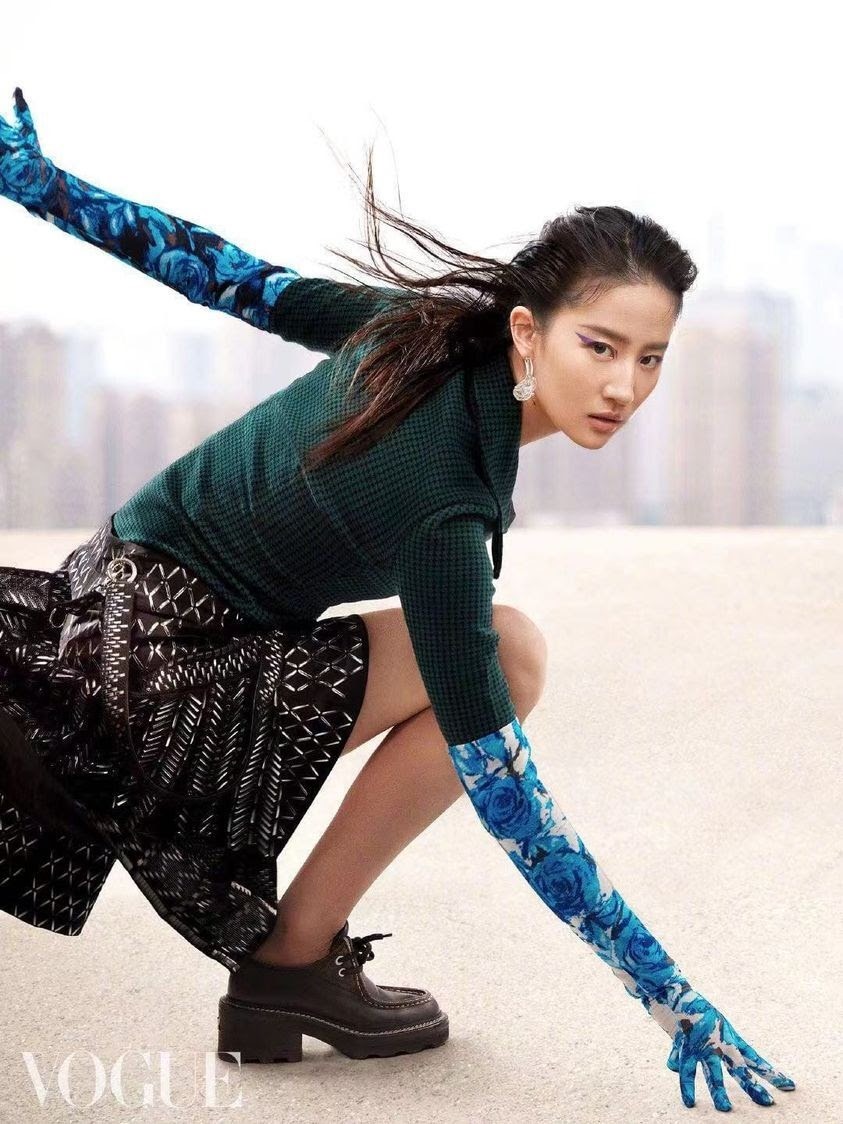 Lưu Diệc Phi xuất hiện trên tạp chí mới nhất. Ảnh: Internet