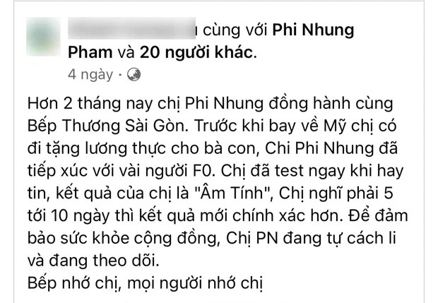 Nghẹn lòng với lời chia sẻ cuối cùng của Phi Nhung trước khi qua đời 3 Nghẹn lòng với lời chia sẻ cuối cùng của Phi Nhung trước khi qua đời 3