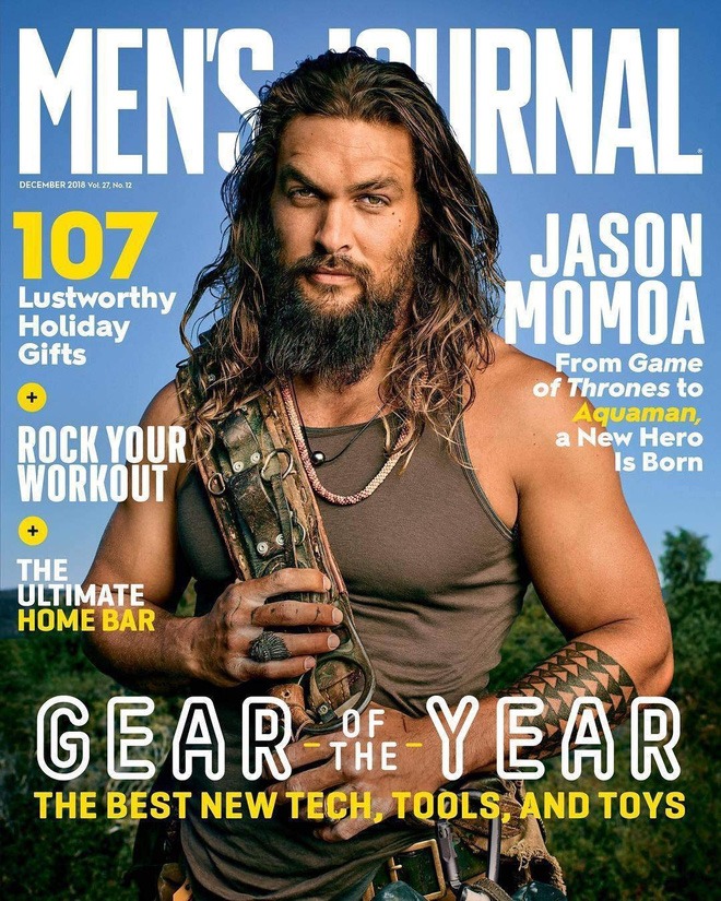 'Aquaman' Jason Momoa nhận được 3.800 phiếu bầu với vị trí thứ 10