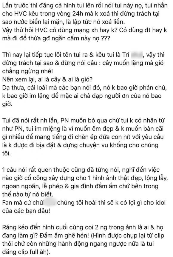 Thông tin này được cho là từ phía êkip Phi Nhung tung ra. Tuy nhiên, chưa có cơ sở khẳng định điểu này. Ảnh: FB Thông tin này được cho là từ phía êkip Phi Nhung tung ra. Tuy nhiên, chưa có cơ sở khẳng định điểu này. Ảnh: FB