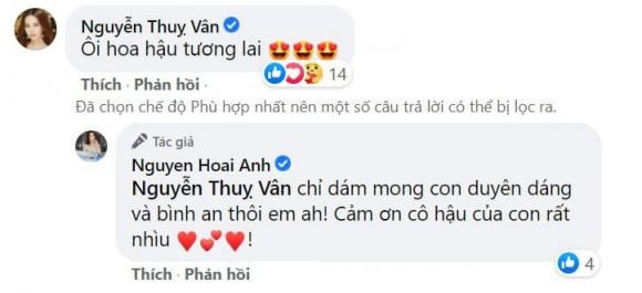 Thấy BTV Hoài Anh khoe ảnh ái nữ, MC Thụy Vân lập tức buông lời thể hiện rõ thái độ 3 Thấy BTV Hoài Anh khoe ảnh ái nữ, MC Thụy Vân lập tức buông lời thể hiện rõ thái độ 3