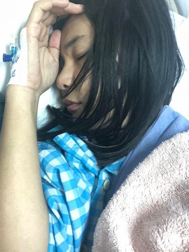 Cát Phượng trước đó cũng từng lâm vào tình trạng này. Ảnh: FBNV Cát Phượng trước đó cũng từng lâm vào tình trạng này. Ảnh: FBNV