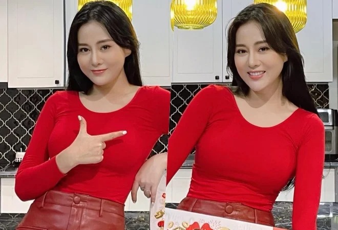 Phương Oanh thời thượng ngoài đời. Ảnh: FBNV Phương Oanh thời thượng ngoài đời. Ảnh: FBNV