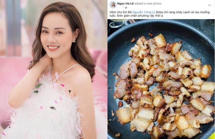 Vợ chồng Công Lý có cách xưng hô dành cho nhau vô cùng ngọt ngào. Ảnh: FBNV