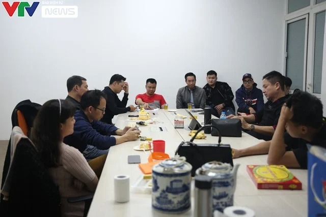 Hình ảnh buổi tập luyện đầu tiên cho chương trình Táo Quân năm nay. Ảnh: VTV Hình ảnh buổi tập luyện đầu tiên cho chương trình Táo Quân năm nay. Ảnh: VTV