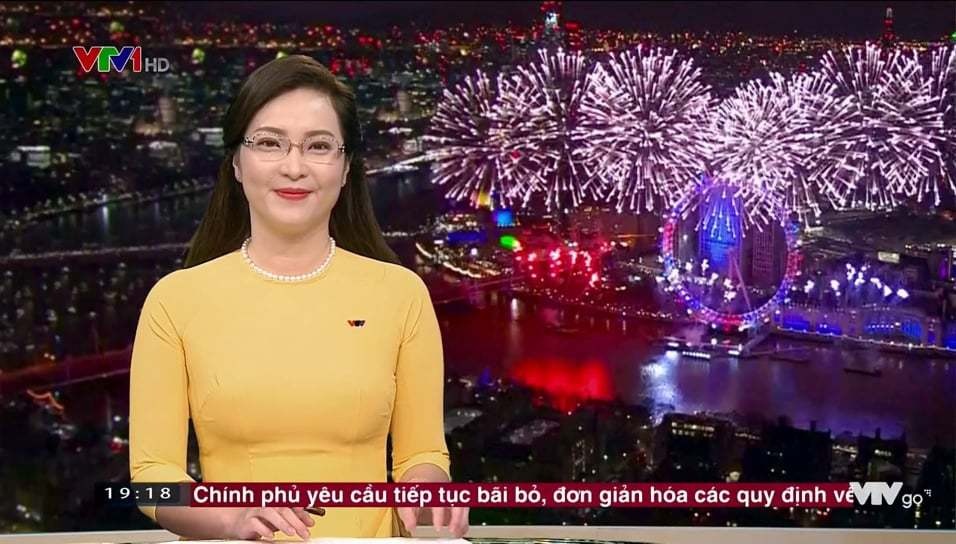 MC Phương Thảo từng đảm nhiệm dẫn trong chương trình Thời sự 19h. Ảnh: Internet MC Phương Thảo từng đảm nhiệm dẫn trong chương trình Thời sự 19h. Ảnh: Internet