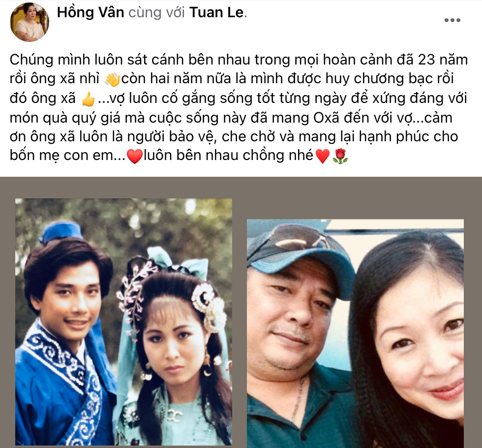 NSND Hồng Vân vén màn hôn nhân bên diễn viên Tuấn Anh sau hơn 20 năm gắn bó 2