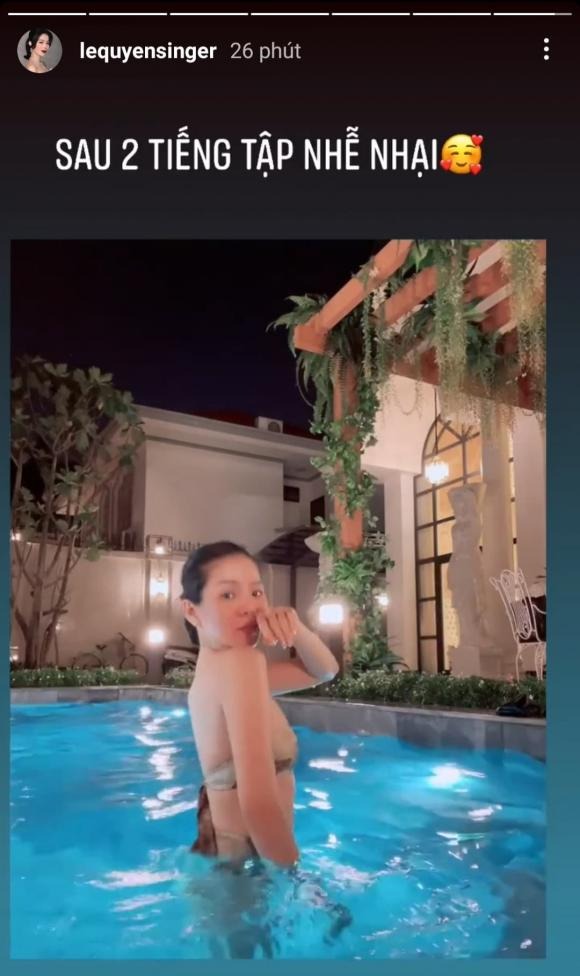 Lệ Quyên khoe mặt mộc khiến bao người ghen tỵ. Ảnh: FBNV