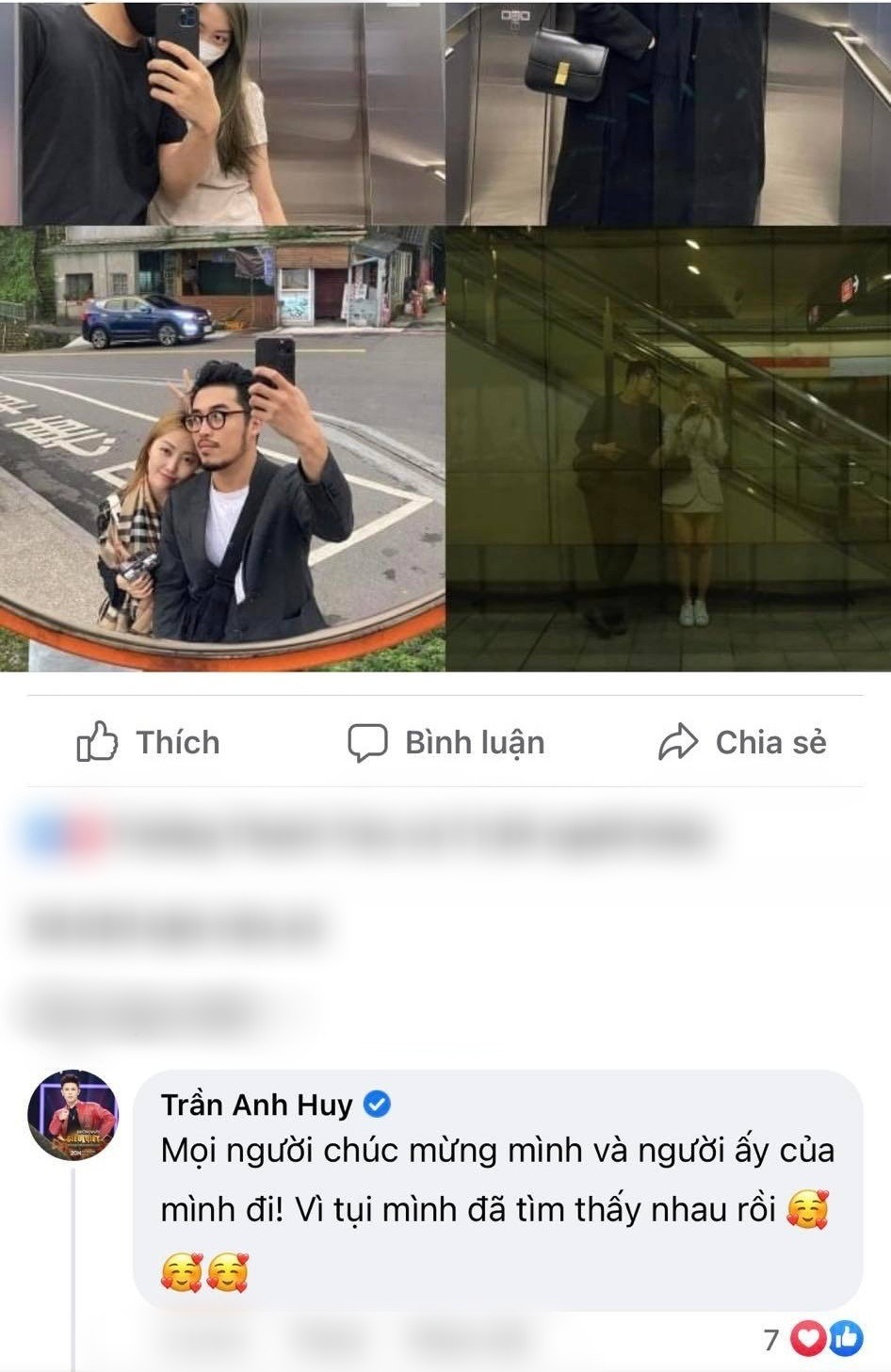 'Quý ông tia chớp' Trần Anh Huy bất ngờ tiết lộ đã tìm thấy người yêu. Ảnh: FB