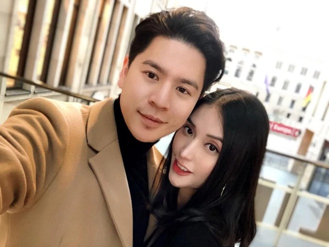 Mai Hồ và ông xã doanh nhân. Ảnh: FBNV Mai Hồ và ông xã doanh nhân. Ảnh: FBNV