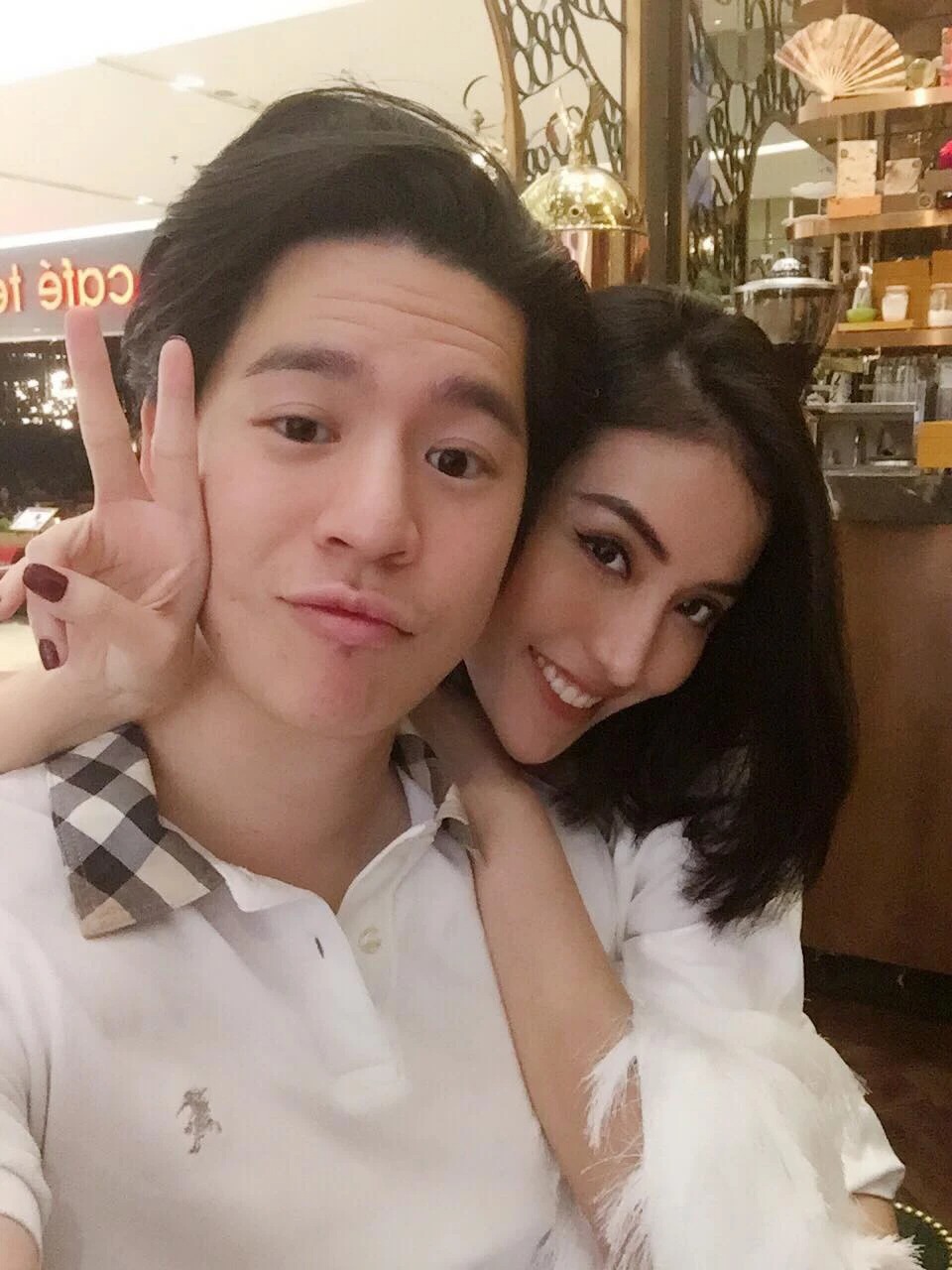 Mai Hồ được chồng và gia đình nhà chồng yêu thương hết mực. Ảnh: FBNV