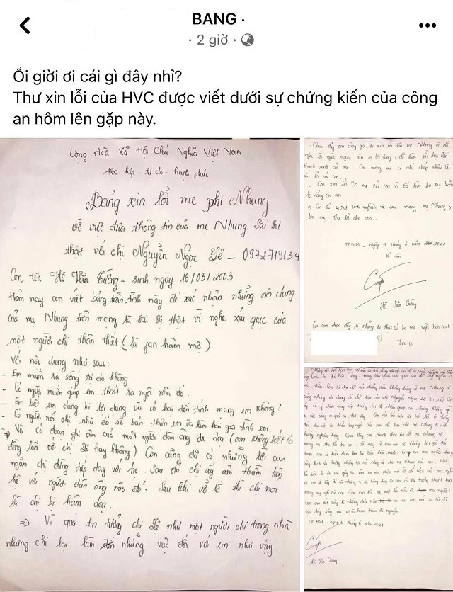 Xôn xao bằng chứng Hồ Văn Cường hối cải về việc sai trái với Phi Nhung, đứng ra vạch trần kẻ giật dây? Ảnh: FB Xôn xao bằng chứng Hồ Văn Cường hối cải về việc sai trái với Phi Nhung, đứng ra vạch trần kẻ giật dây? Ảnh: FB