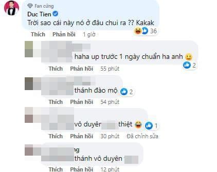 Đức Tiến bị cư dân mạng đánh giá là kém duyên với phát ngôn của mình. Ảnh: FBNV Đức Tiến bị cư dân mạng đánh giá là kém duyên với phát ngôn của mình. Ảnh: FBNV