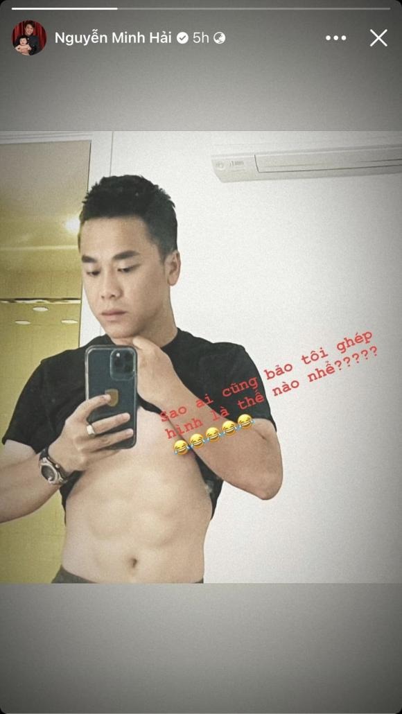 Minh Hải hoàn toàn lơ đi ồn ào chia tay đang xôn xao. Ảnh: FBNV