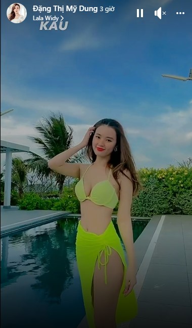 Midu lên đồn 2 mảnh, khoe sắc vóc nuột nà cùng vòng 2 o ép. Ảnh: FBNV Midu lên đồn 2 mảnh, khoe sắc vóc nuột nà cùng vòng 2 o ép. Ảnh: FBNV