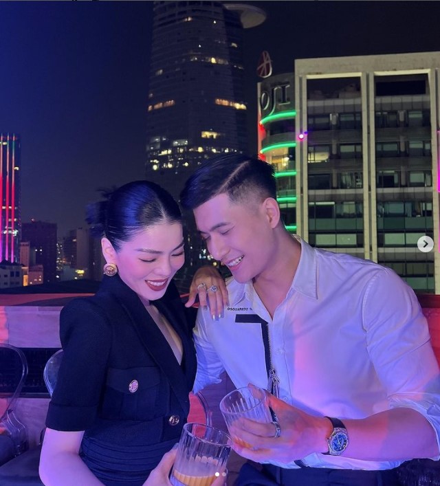 Lệ Quyên đang có mối quan hệ tình cảm và ngọt ngào bên Lâm Bảo Châu. Ảnh: FBNV Lệ Quyên đang có mối quan hệ tình cảm và ngọt ngào bên Lâm Bảo Châu. Ảnh: FBNV