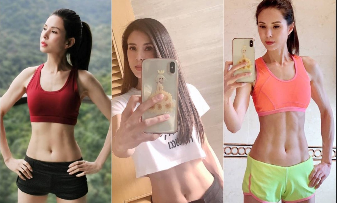 Lý Nhược Đồng sở hữu cơ bắp khiến bao người trầm trồ. Ảnh: Internet