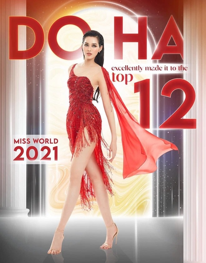 Đỗ Thị Hà dừng chân với top 13 Miss World 2021. Ảnh: Internet Đỗ Thị Hà dừng chân với top 13 Miss World 2021. Ảnh: Internet