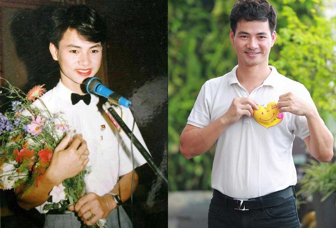 Xuân Bắc từ bé đã đầy chất nghệ sĩ toát lên ở ngoại hình