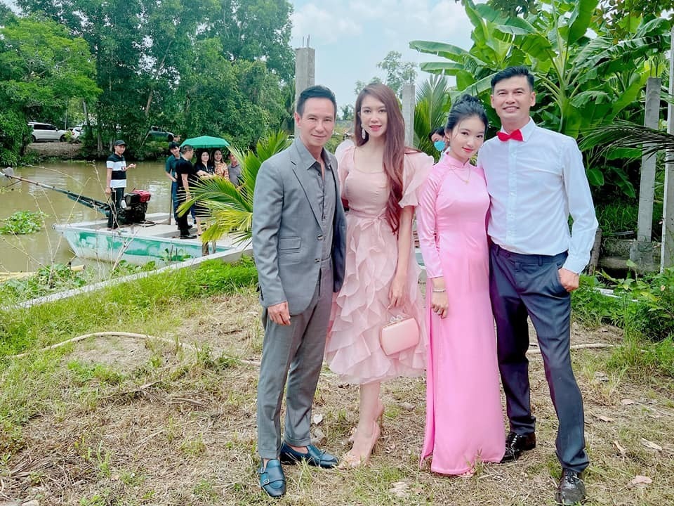 Đám cưới của Tiết Cương diễn ra hôm 10/4 vừa qua. Ảnh: FBNV