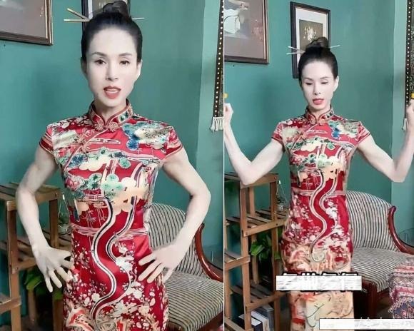 Những hình ảnh gần đây của Lý Nhược Đồng gây xôn xao. Ảnh: Internet