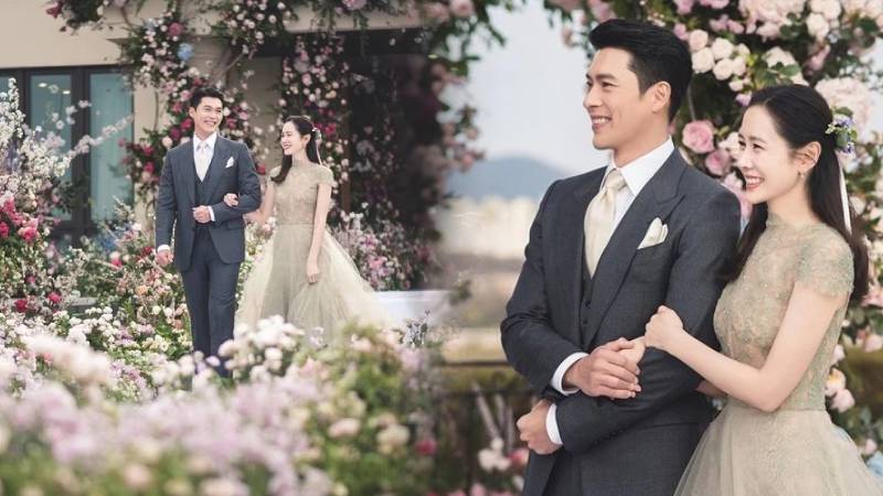 Rò rỉ ảnh cưới chưa từng công bố của Hyun Bin và Son Ye Jin: Lúc cực 'hớn', khi cực 'tình' 1