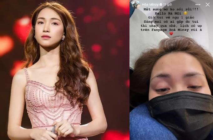 Hòa Minzy lộ tình trạng sức khỏe xuống dốc. Ảnh: Internet Hòa Minzy lộ tình trạng sức khỏe xuống dốc. Ảnh: Internet
