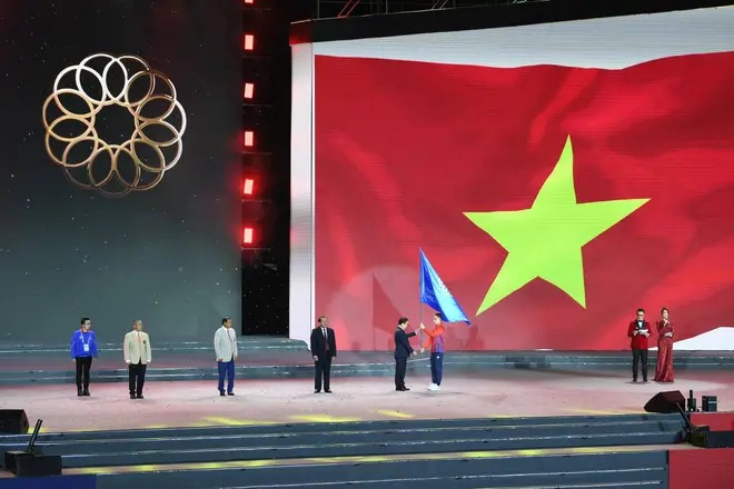 Lễ bế mạc SEA Games 31: Lời tạm biệt rực rỡ sắc màu Việt Nam - Ảnh 3 Lễ bế mạc SEA Games 31: Lời tạm biệt rực rỡ sắc màu Việt Nam - Ảnh 3