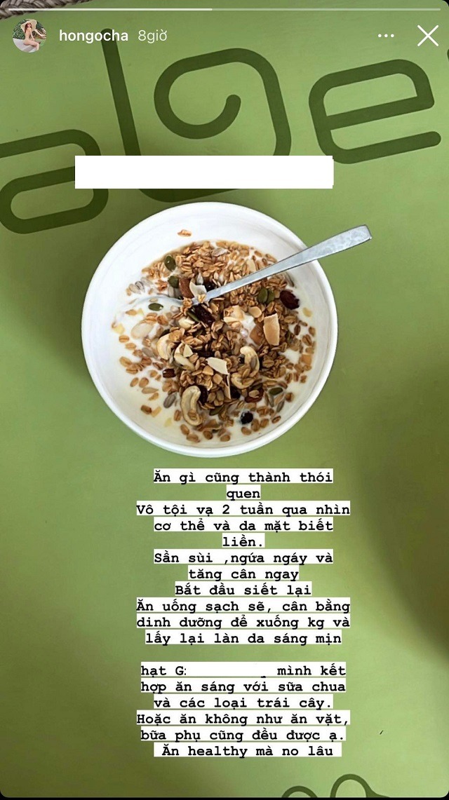 Hồ Ngọc Hà bất ngờ thừa nhận 'xuống phong độ'. Ảnh: Instagram