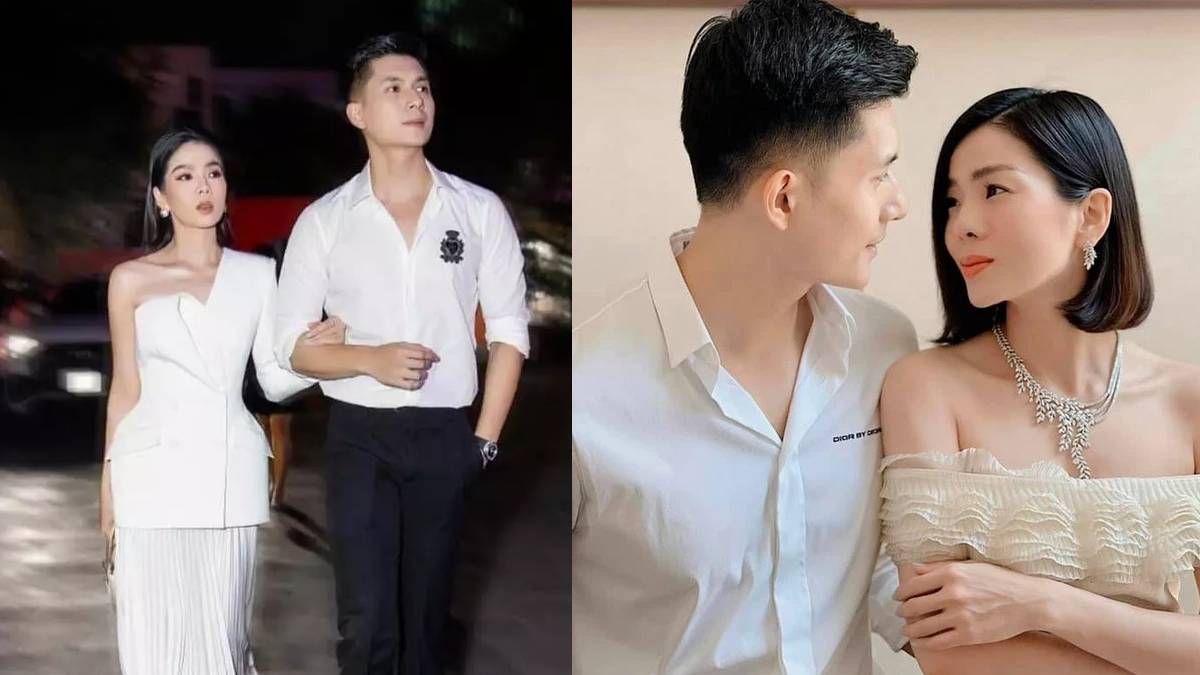 Lệ Quyên và Lâm Bảo Châu mặn nồng sau khi công khai tình cảm. Ảnh: Internet
