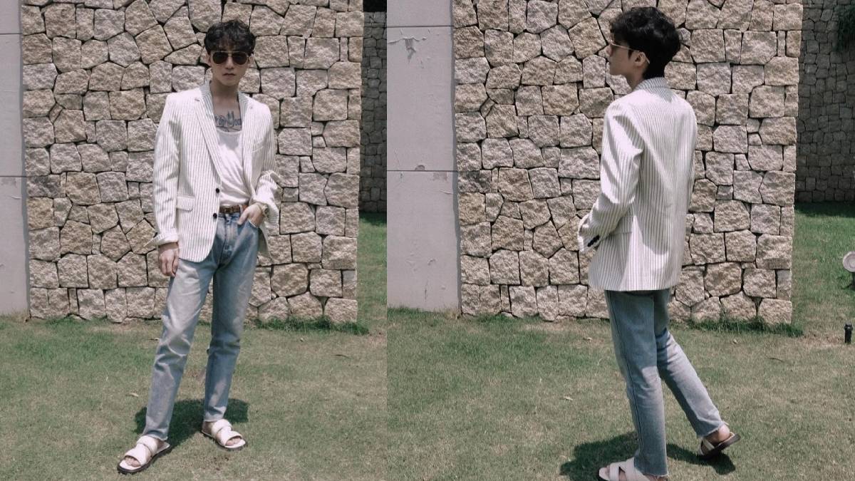 Dễ dàng nhận thấy ngoại hình đang xuống cân của Sơn Tùng. Ảnh: Instagram