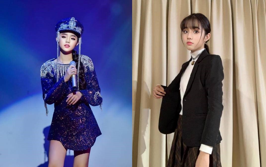 Diện mạo xinh đẹp, trưởng thành của Thiên Nga trên sân khấu. Ảnh: Internet