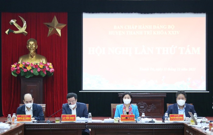 Huyện Thanh Trì tiếp tục kiểm soát tốt dịch bệnh, đẩy mạnh việc xây dựng huyện thành quận 1