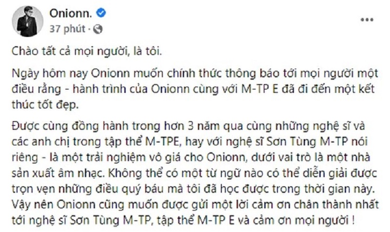 Nguyên văn bài chia sẻ Nguyên văn bài chia sẻ