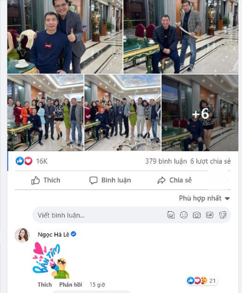 Vợ trẻ NS Công Lý vui khi chồng tự tin trở lại (Ảnh chụp màn hình) Vợ trẻ NS Công Lý vui khi chồng tự tin trở lại (Ảnh chụp màn hình)
