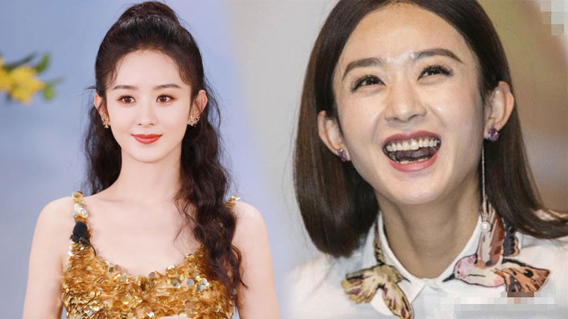 Triệu Lệ Dĩnh chắc chắn sẽ không dám nhìn lại bức ảnh cười thả ga của mình bởi nó khiến cô trở nên xấu xí đi.